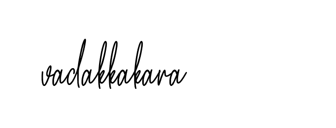 Signature of vadakkakara