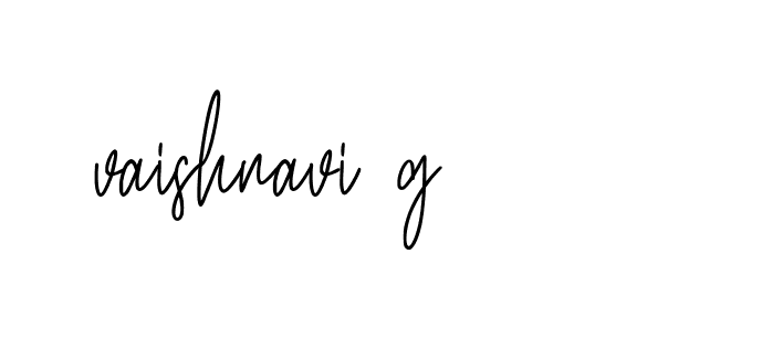 Signature of vaishnavi-g