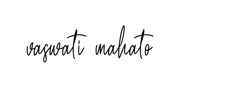 Signature of vaswati-mahato