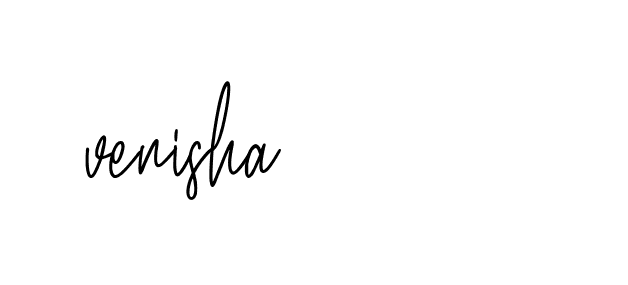 Signature of venisha-