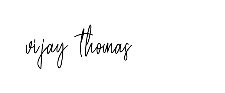 Signature of vijay-thomas