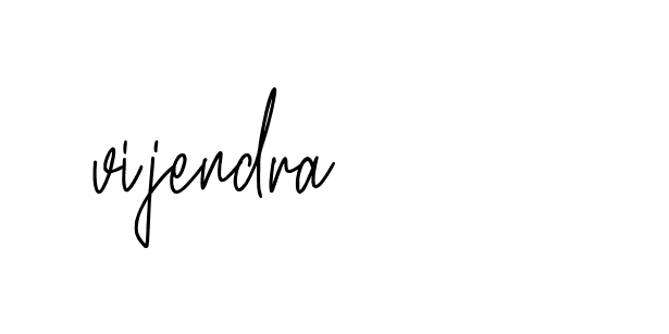 Signature of vijendra