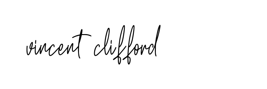 Signature of vincent-clifford-