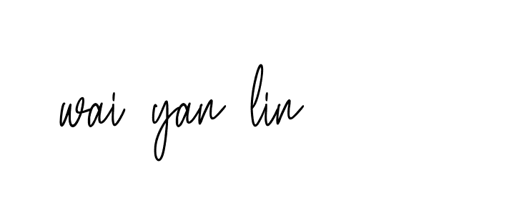 Signature of wai-yan-lin