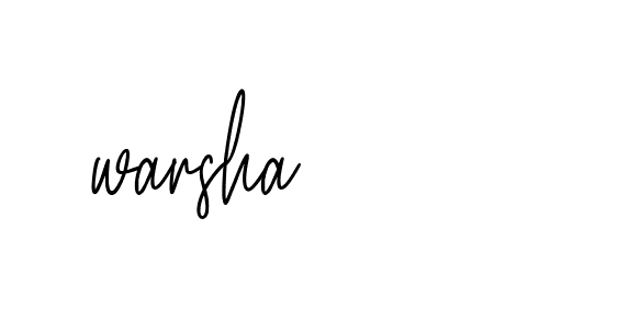 Signature of warsha