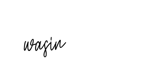 Signature of wasin