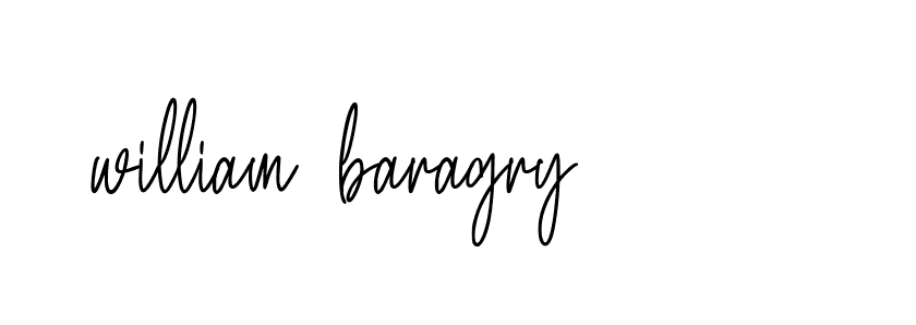 Signature of william-baragry