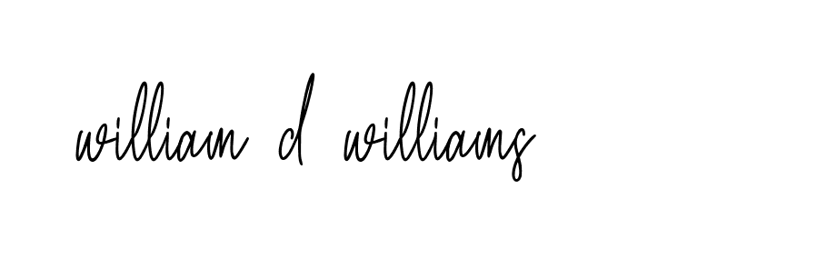 Signature of william-d-williams