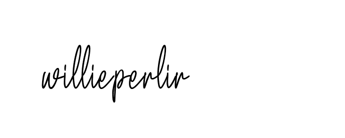 Signature of willieperlir