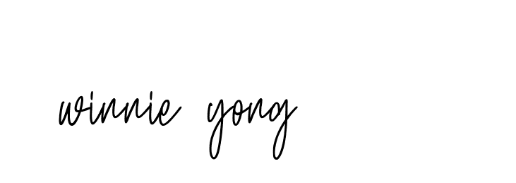 Signature of winnie-yong