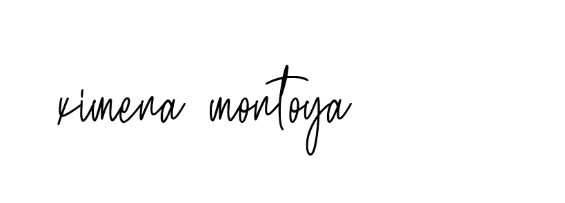 Signature of ximena-montoya