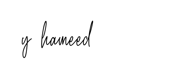 Signature of y-hameed-