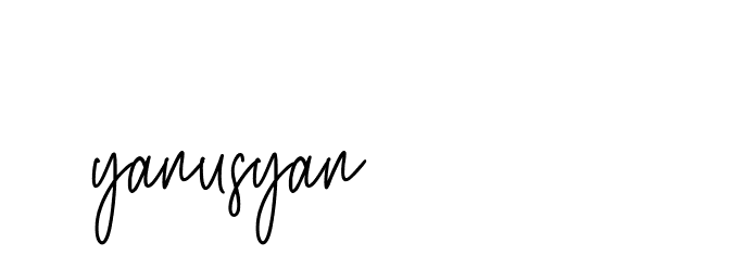 Signature of yanusyan-