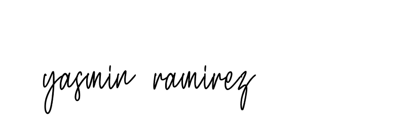 Signature of yasmin-ramirez