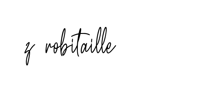 Signature of z-robitaille