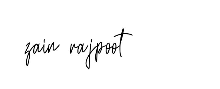 Signature of zain-rajpoot