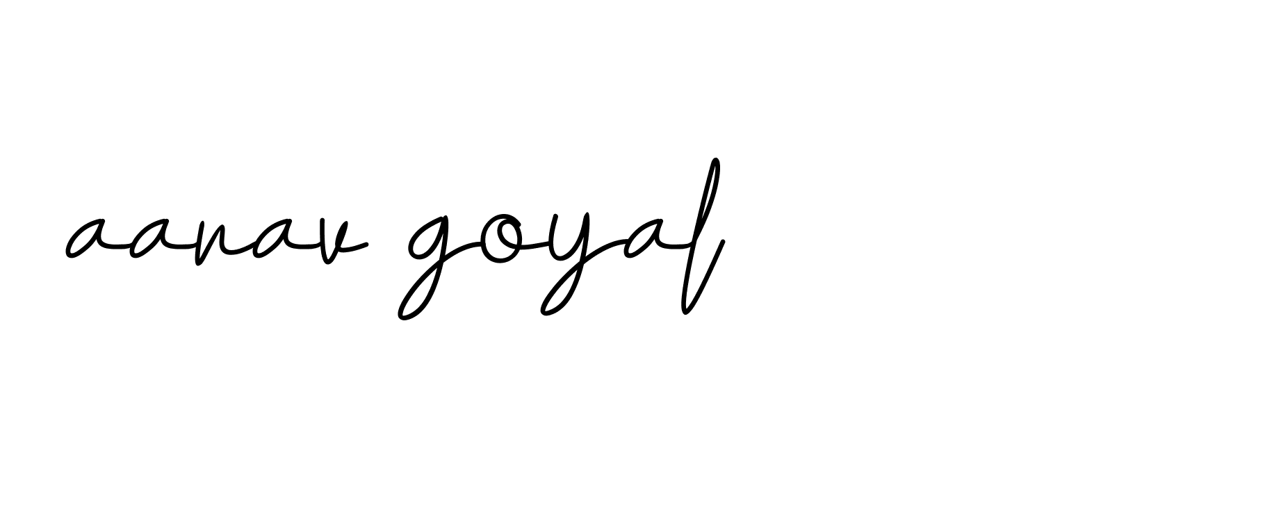 Signature of aarav-goyal