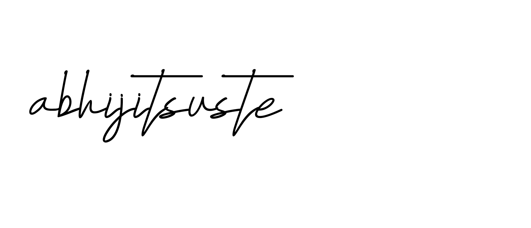 Signature of abhijitsuste