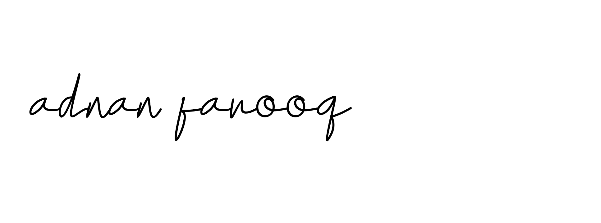 Signature of adnan-farooq