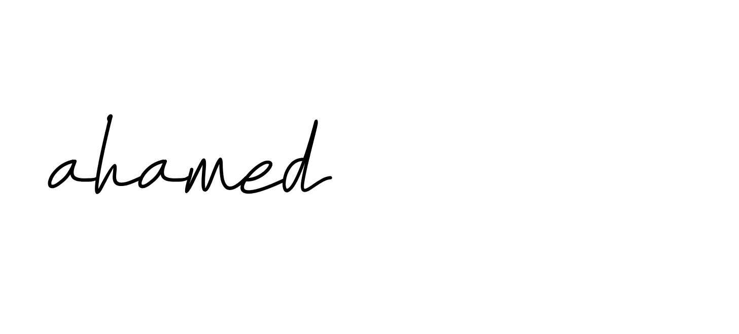 Signature of ahamed