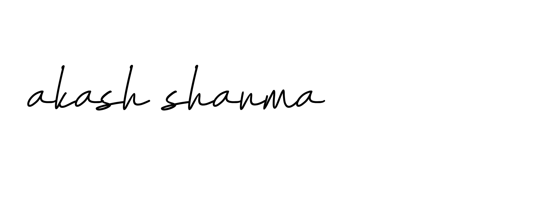 Signature of akash-sharma