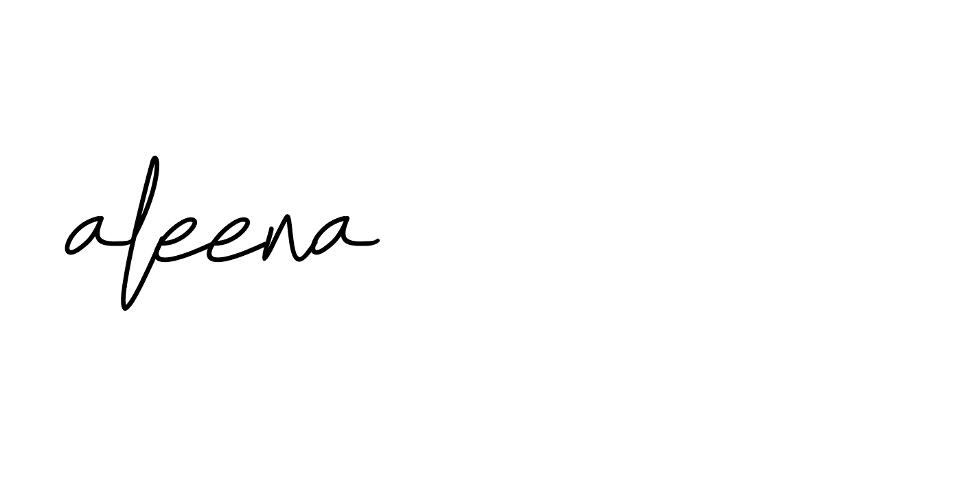 Signature of aleena-