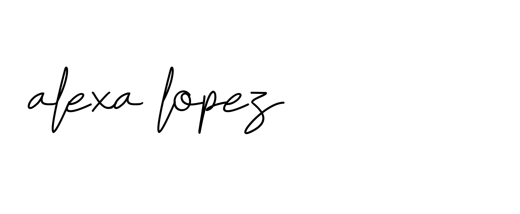 Signature of alexa-lopez