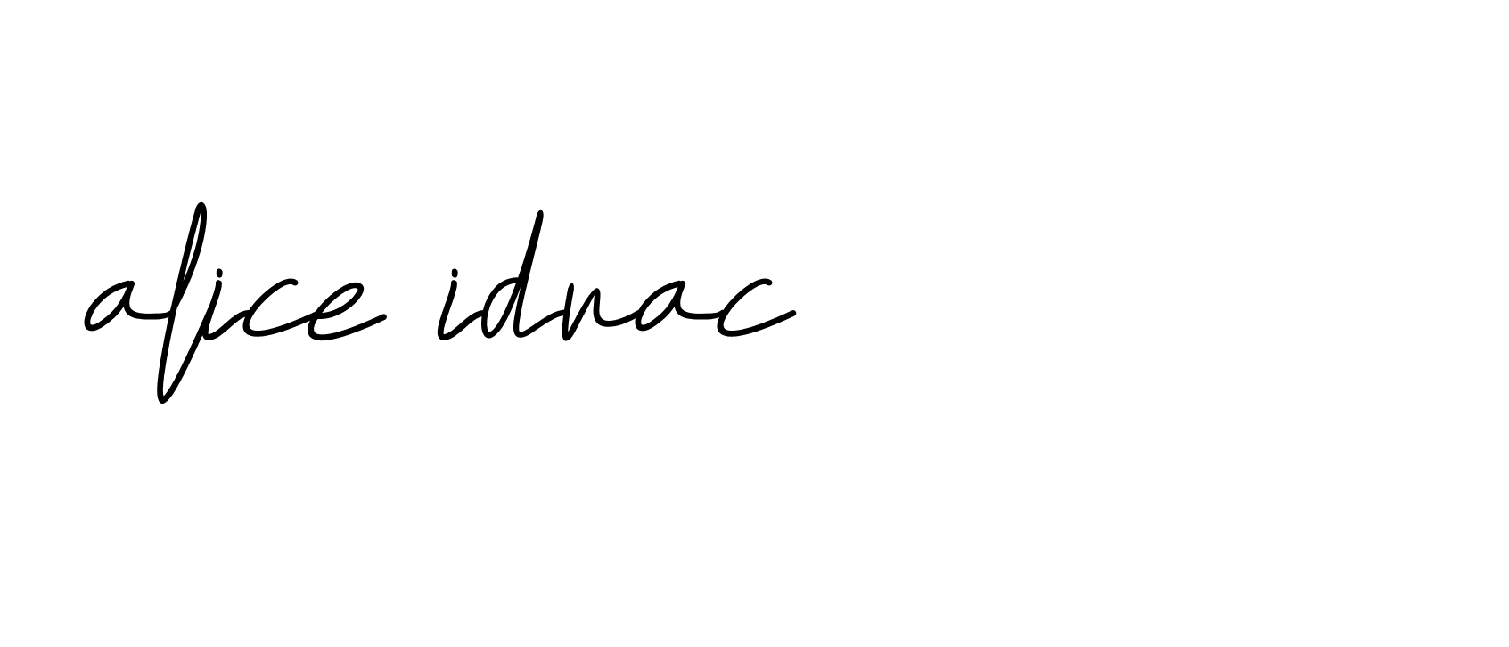 Signature of alice-idrac