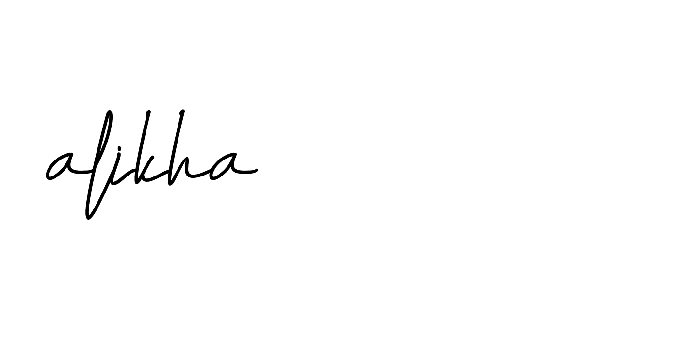 Signature of alikha-