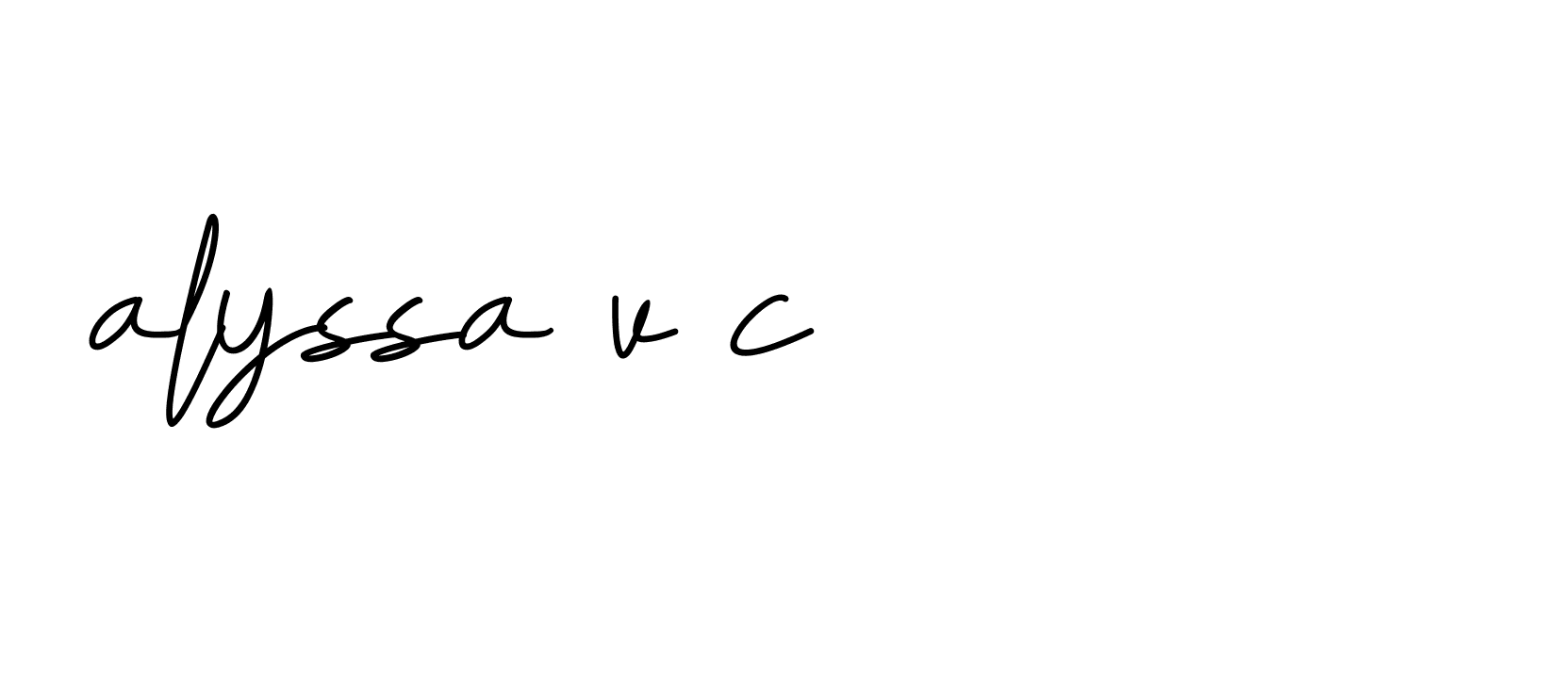 Signature of alyssa-v-c