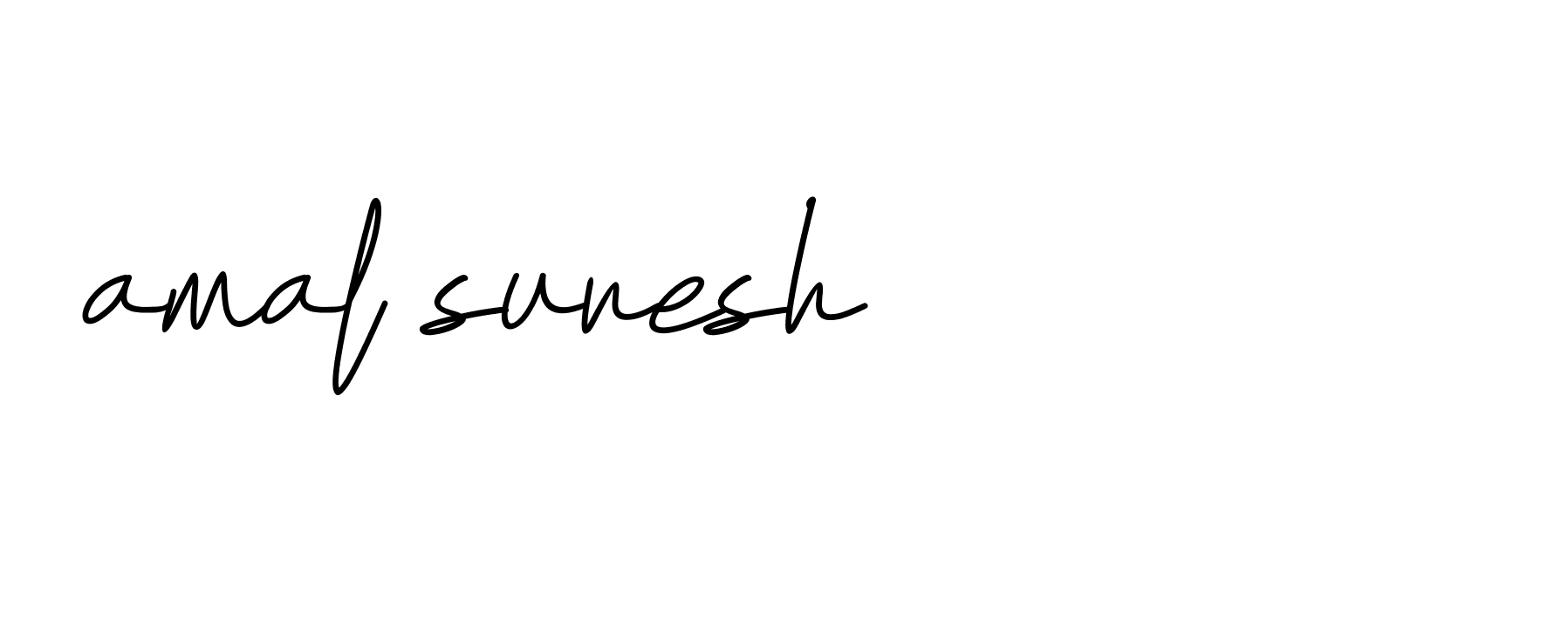 Signature of amal-suresh