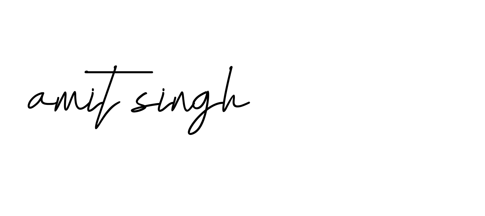 Signature of amit-singh