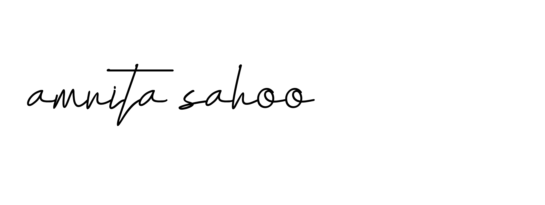 Signature of amrita-sahoo