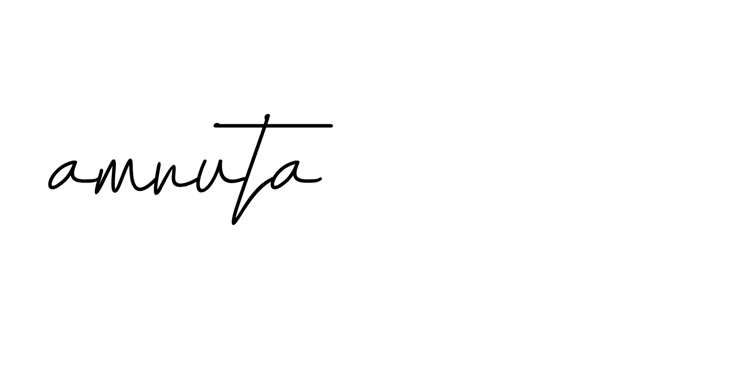 Signature of amruta