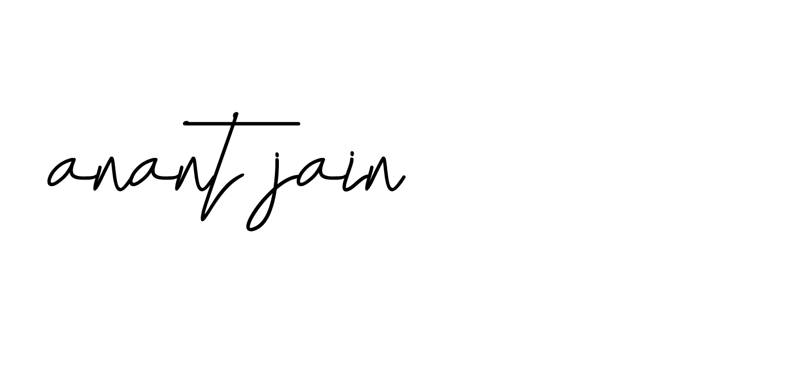 Signature of anant-jain