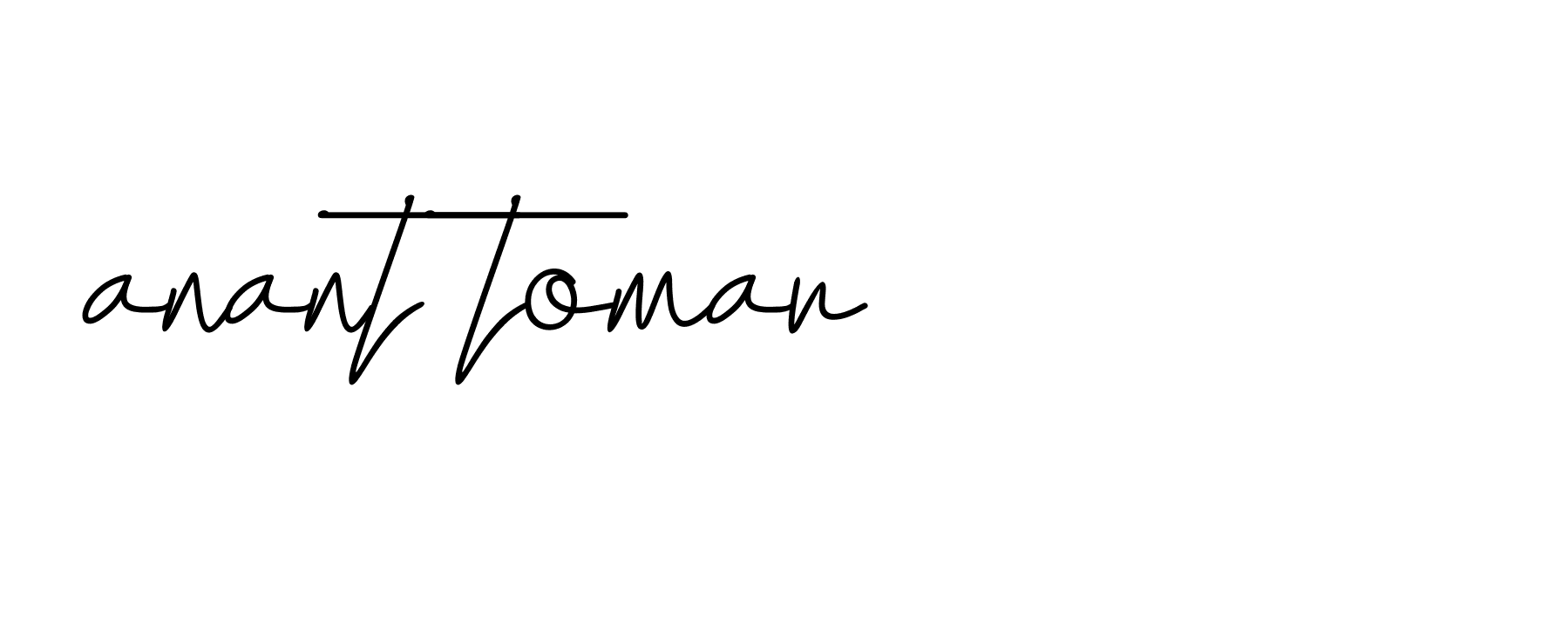 Signature of anant-tomar