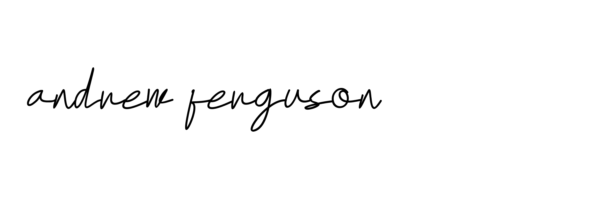 Signature of andrew-ferguson