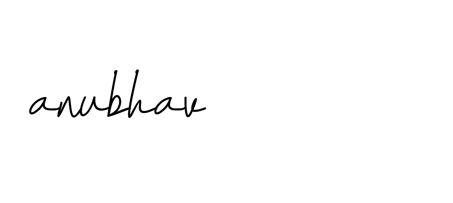 Signature of anubhav