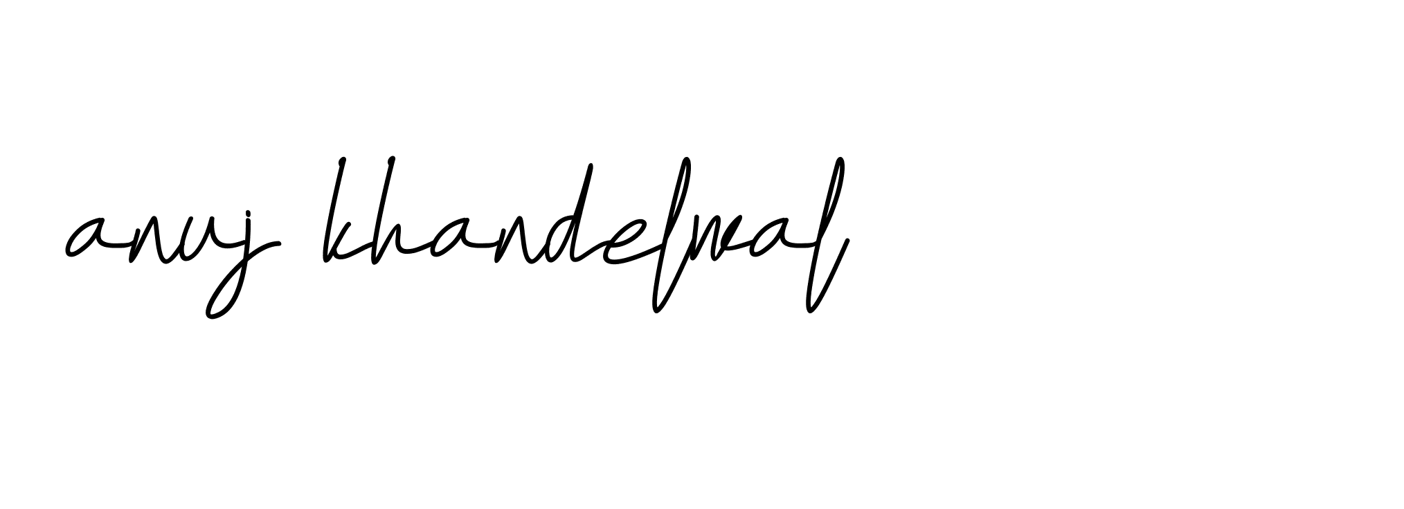 Signature of anuj-khandelwal