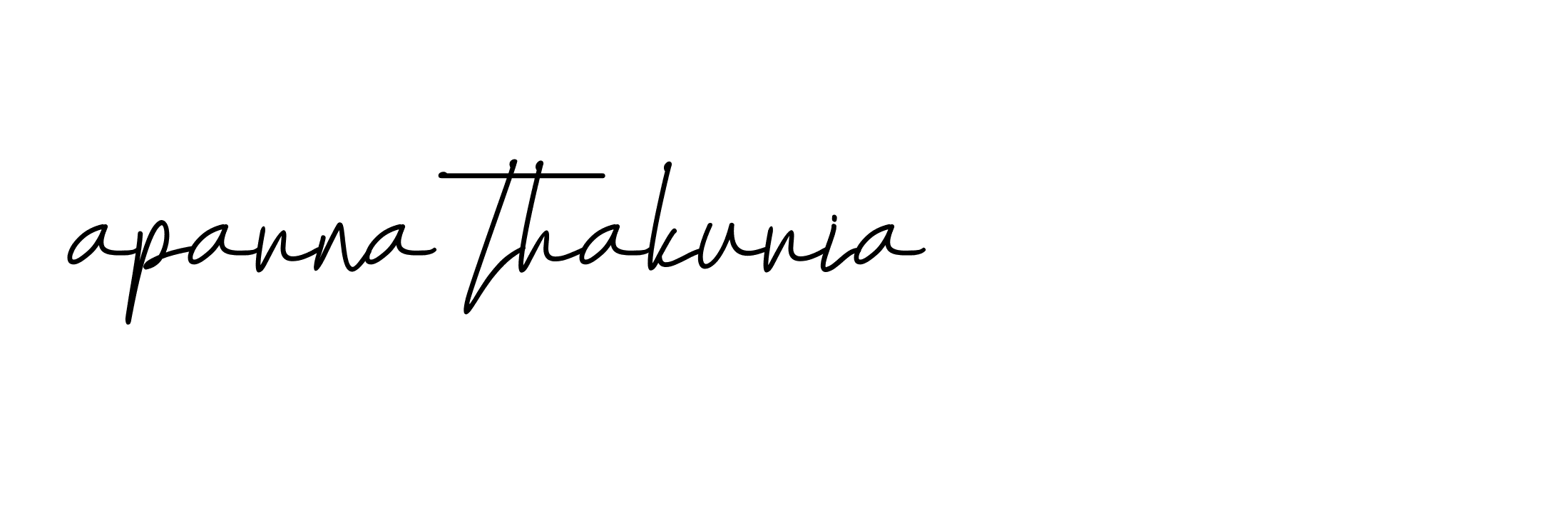 Signature of aparna-thakuria-