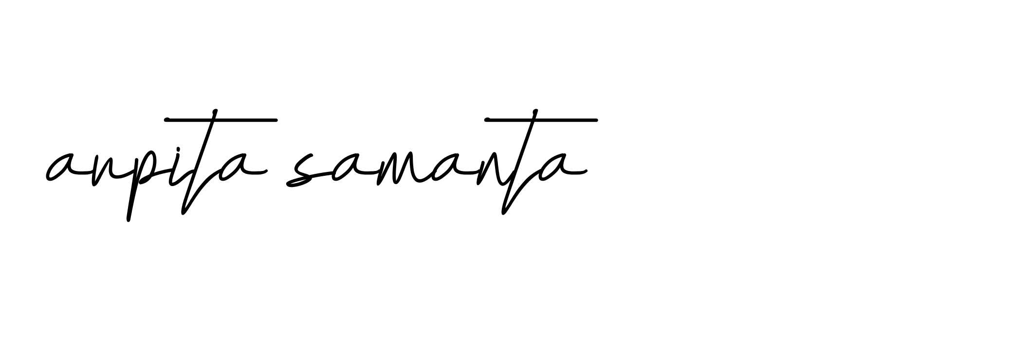 Signature of arpita-samanta-