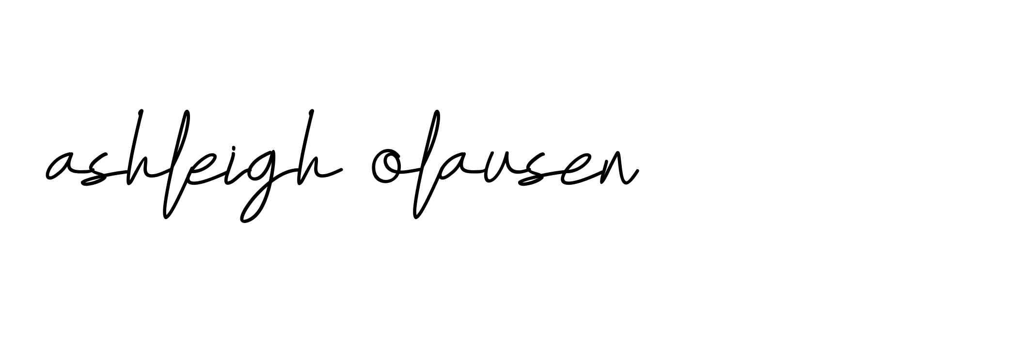 Signature of ashleigh-olausen