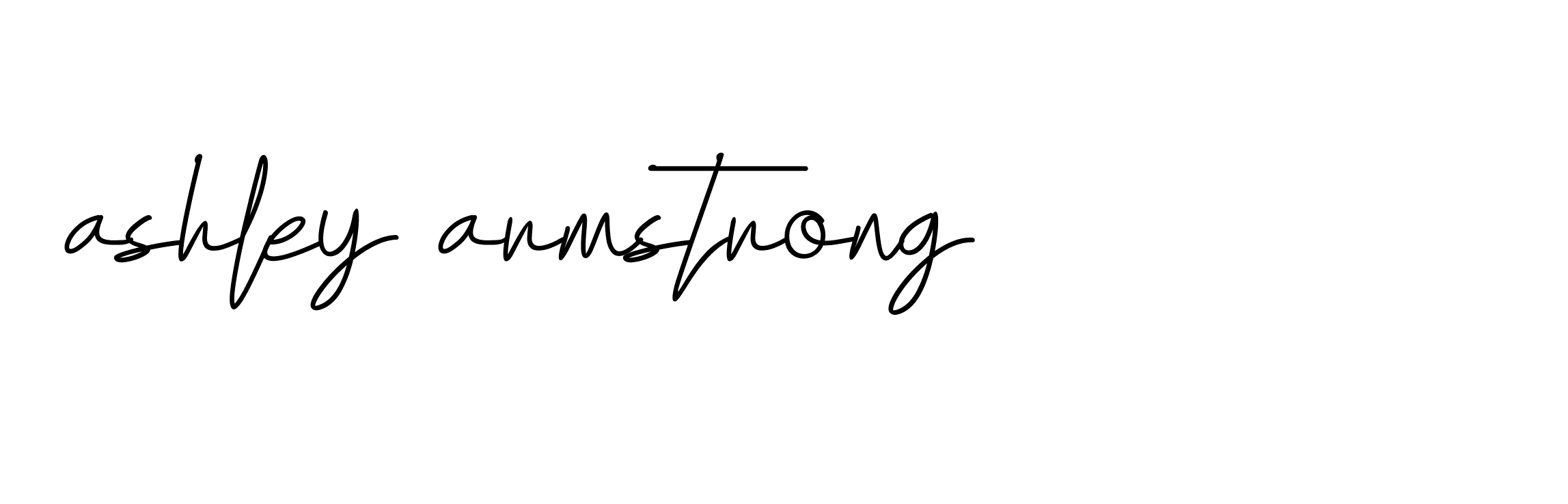 Signature of ashley-armstrong-