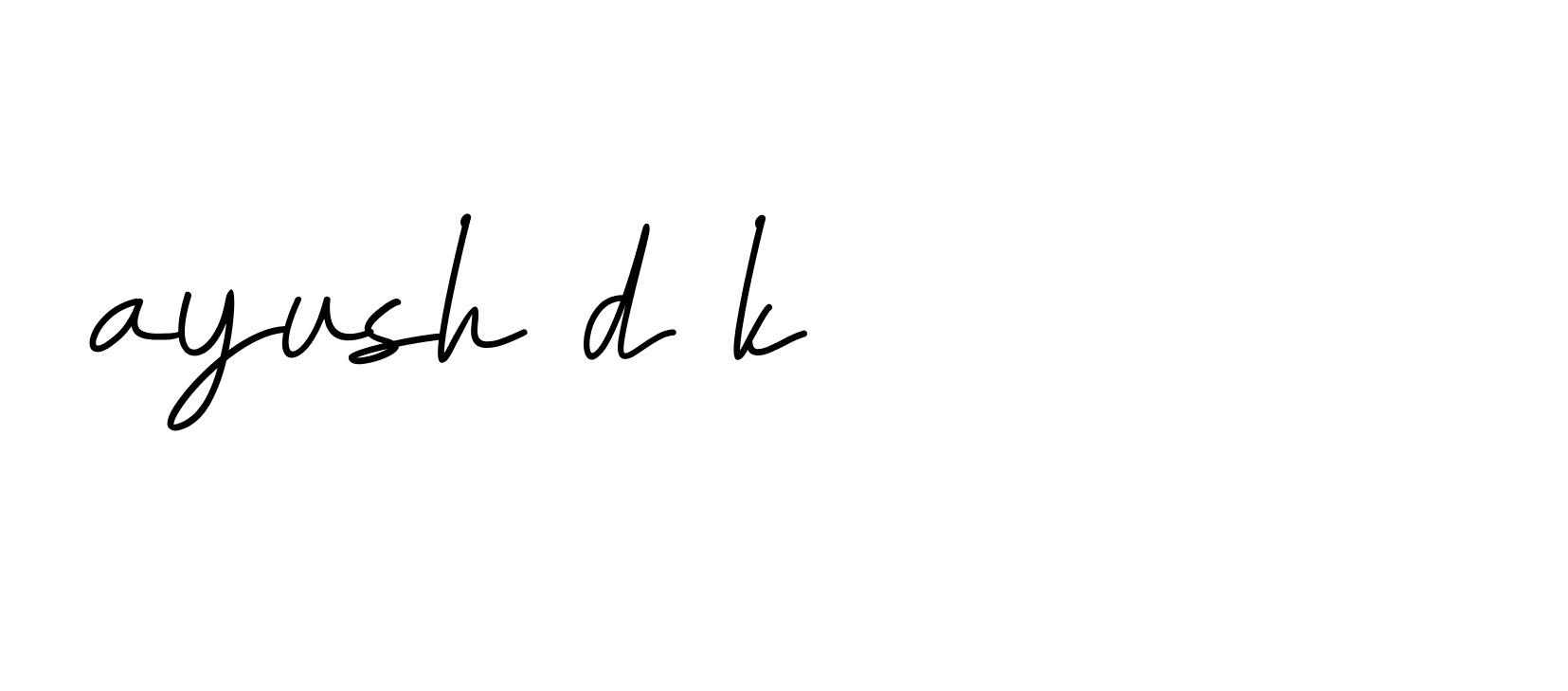 Signature of ayush-d-k