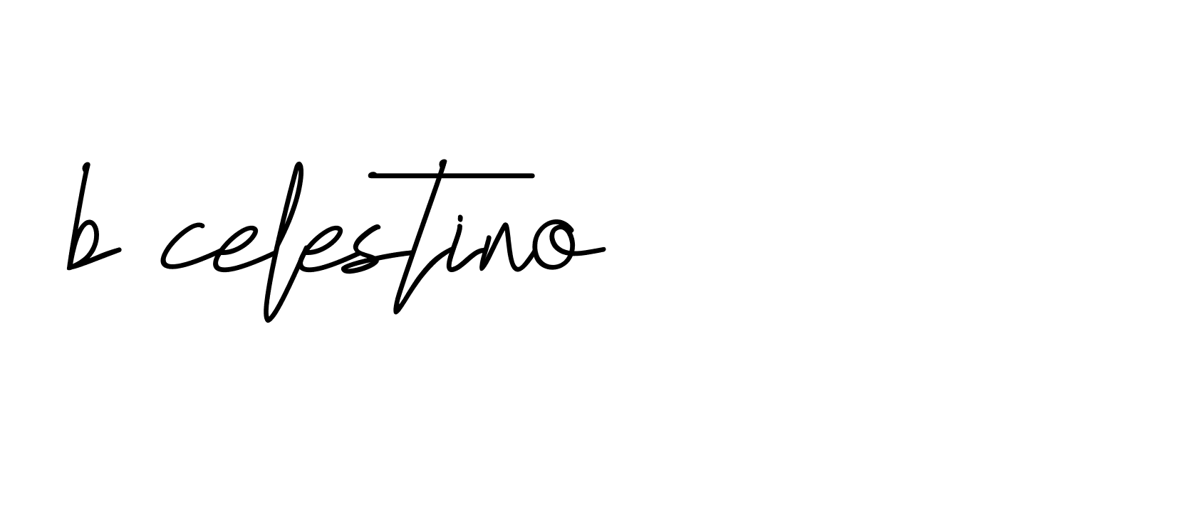 Signature of b-celestino