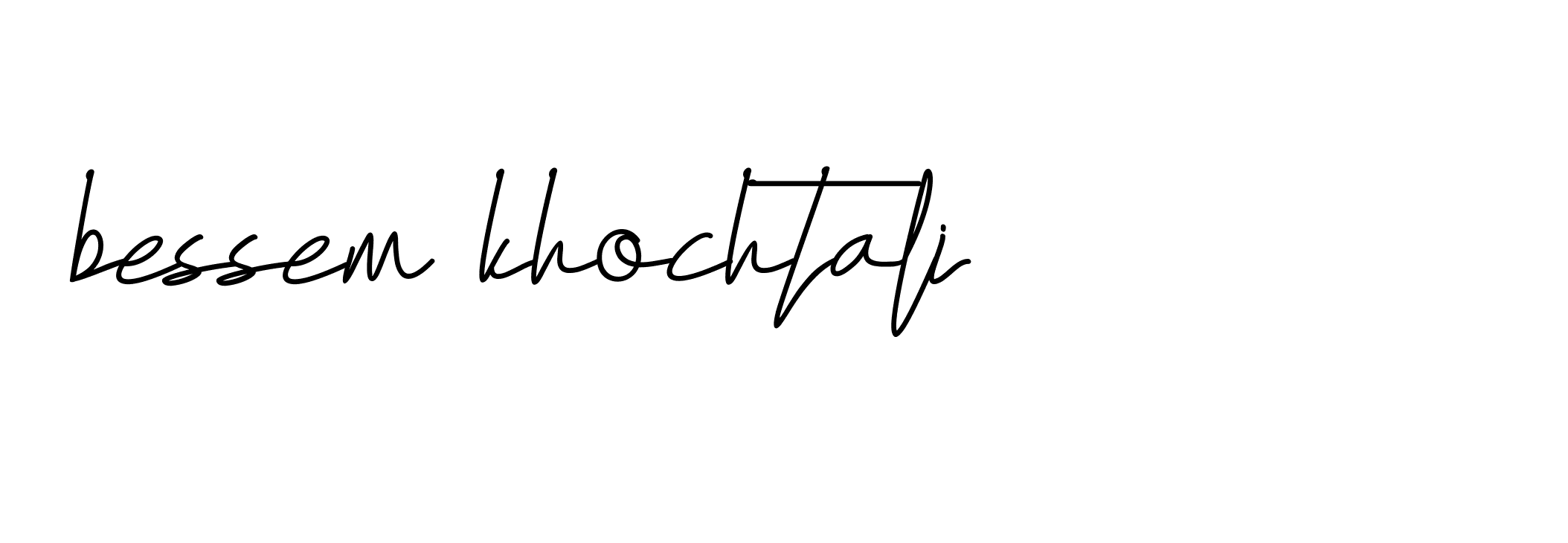 Signature of bessem-khochtali