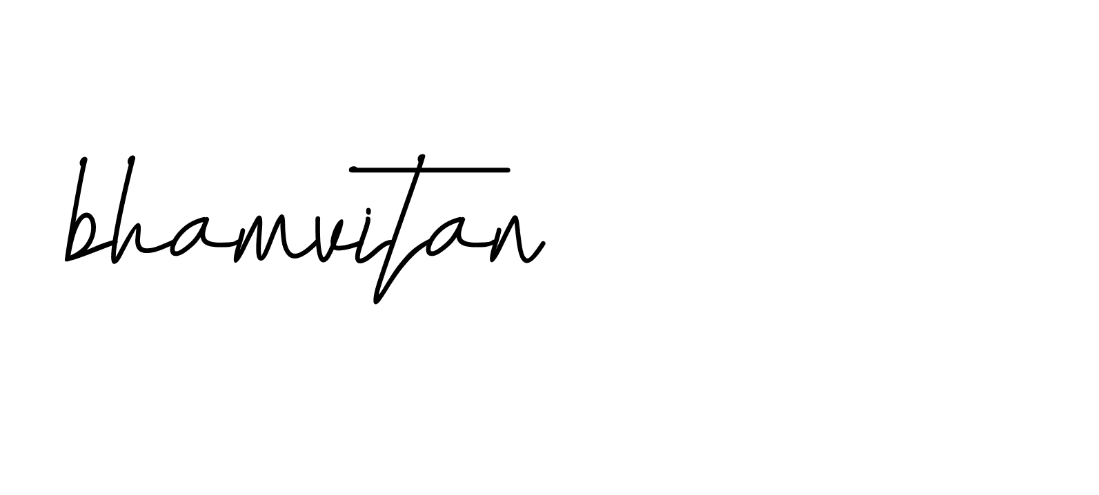 Signature of bhamvitan