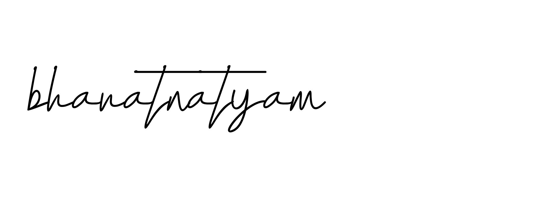 Signature of bharatnatyam