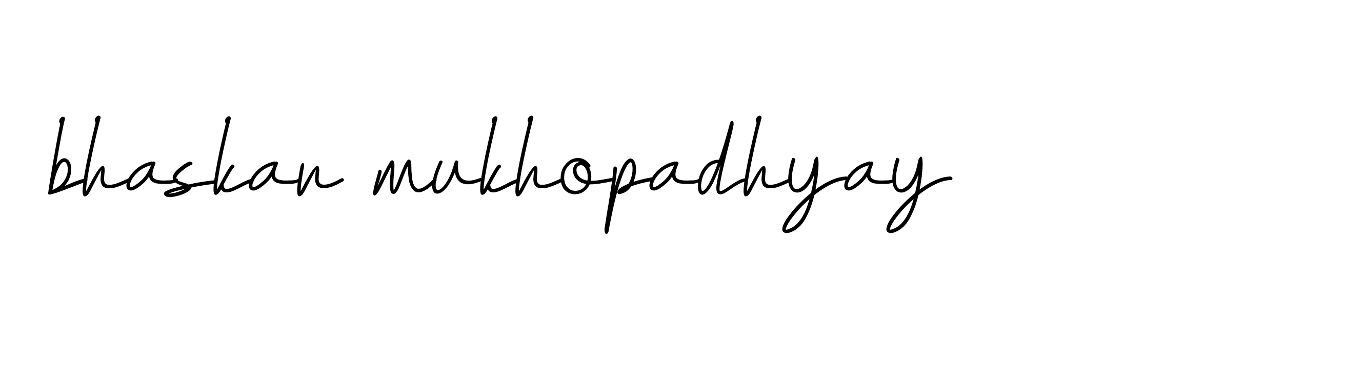 Signature of bhaskar-mukhopadhyay