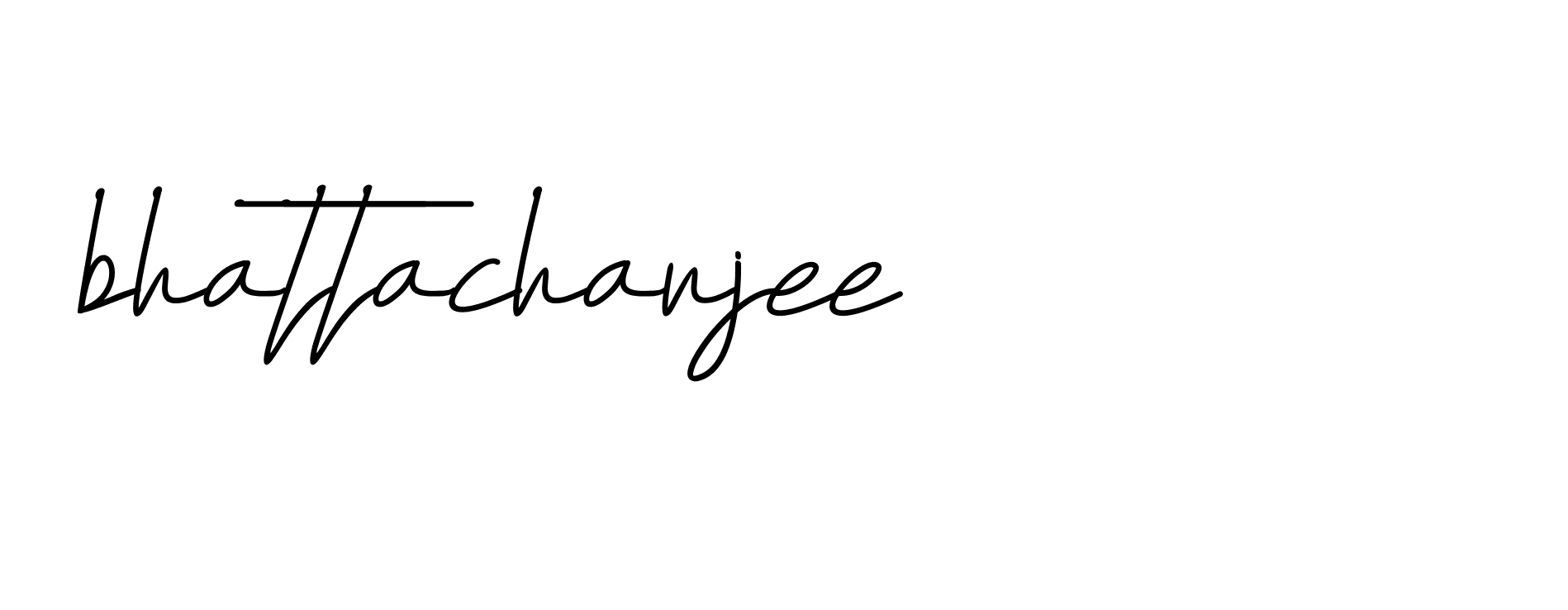 Signature of bhattacharjee